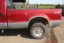 Southern Truck is restoring this Ford Superduty pick up truck to NEW again.