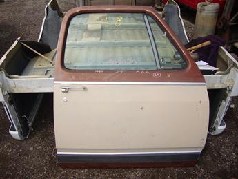 1981 1982 1983 1984 1985 1986 1987 1988 1989 1990 1991 1992 1993 Dodge rust free passenger side power front door.  No inner door panel, glass intact, some scratches in the paint.  Reference inventory #11058 when inquiring.